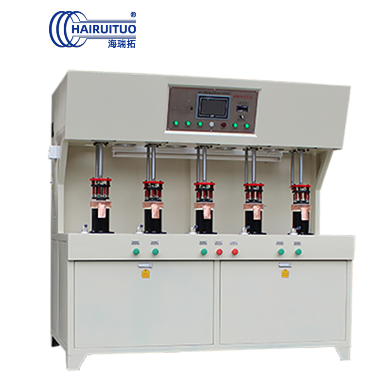  Heating plate high-frequency brazing machine-five-station high-frequency welding equipment